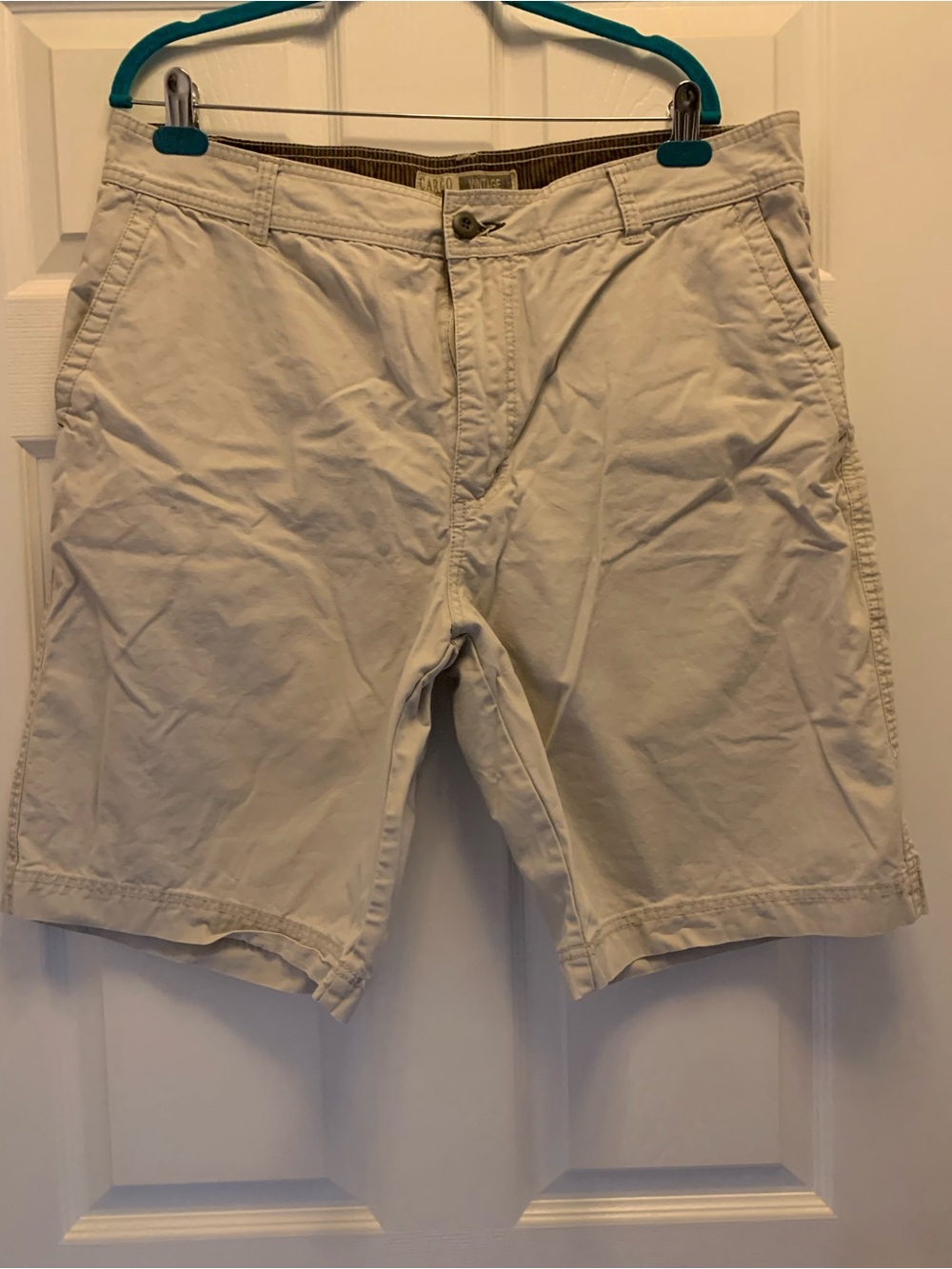 Men's Cargo Vintage Brand Cotton Chino/Cargo Shorts - Size 40